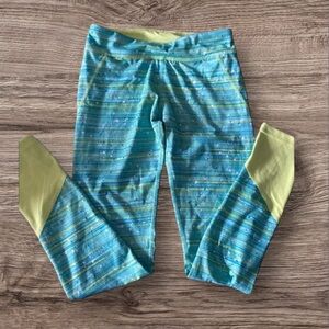 KOHLS EUC WORKOUT GIRLS LEGGINGS PANTS BOTTOMS SIZE S SMALL